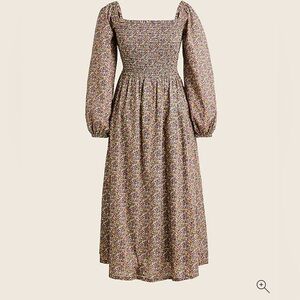 J. Crew Dress in Liberty® Busy Izzy fabric